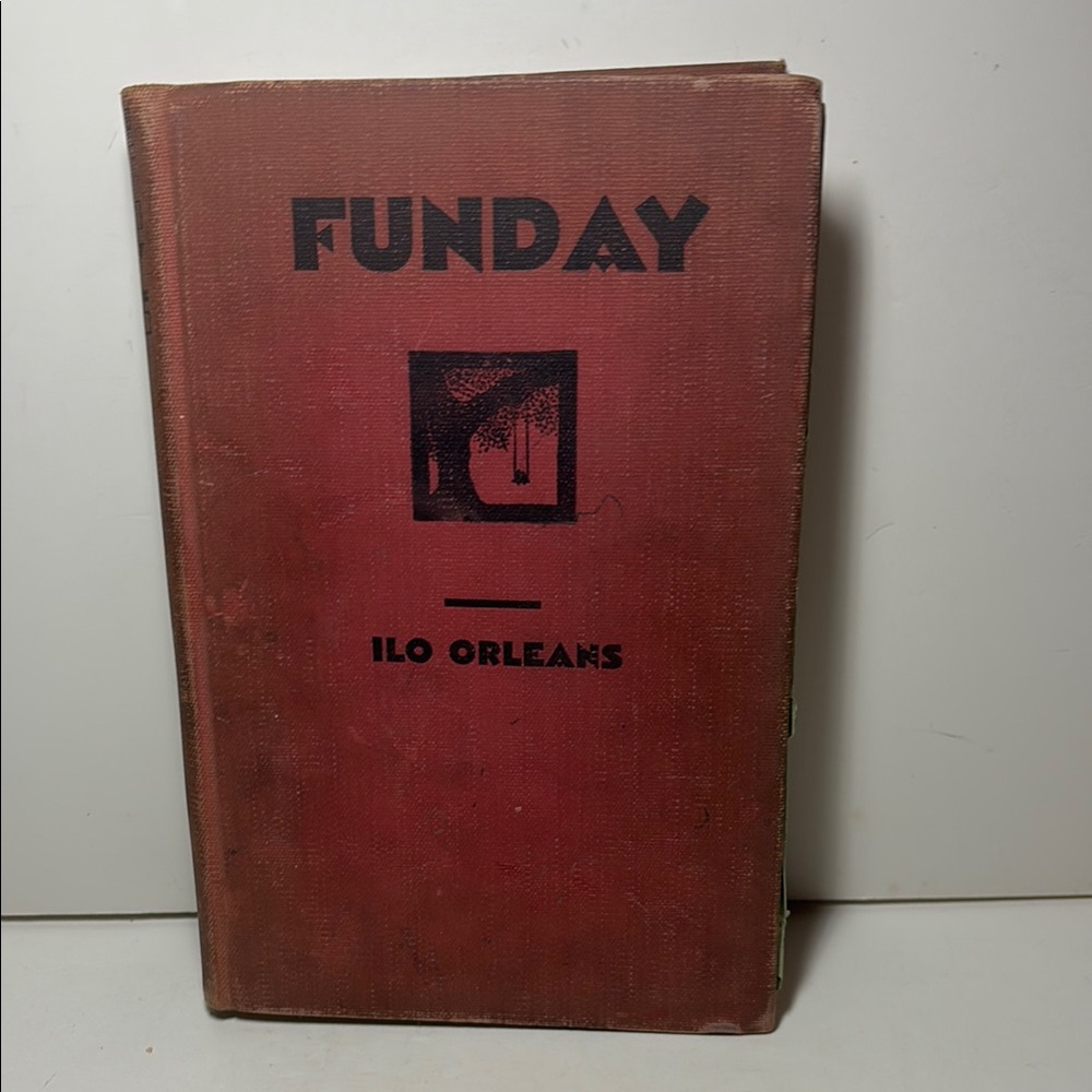 Vintage Red Book 'Funday' by Ilo Orleans
